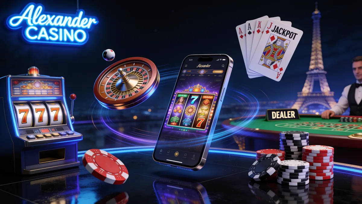 Présentation de l’application Alexander Casino — alexander casino en France